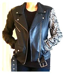 Brand New Veda Leather Jacket
